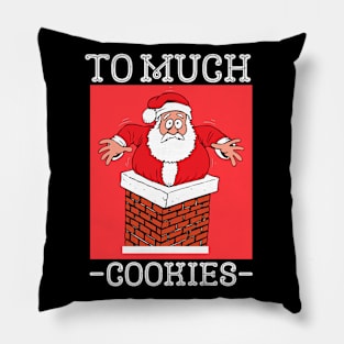 Funny Chubby Santa Pillow