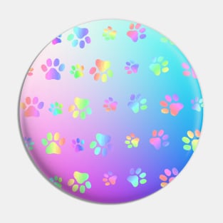 PAW Print Pattern Pin