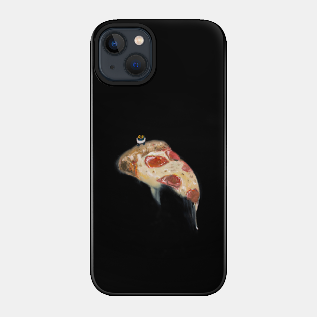 flying pizza - Pizza - Phone Case