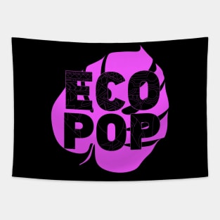 ecopop in the leaf of purple Tapestry