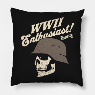 World War 2 Enthusiast Pillow