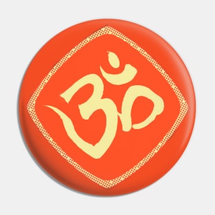 Om Spirituality Awareness Meditation Yoga Pin