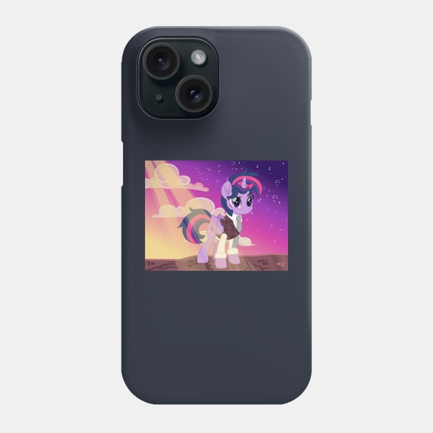 Twilight Sparkle Doctor Phone Case by CloudyGlow