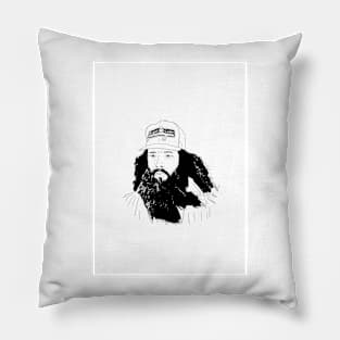 forrest gump running Pillow