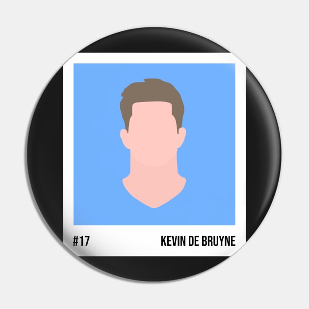 Kevin De Bruyne Minimalistic Camera Film Pin by GotchaFace