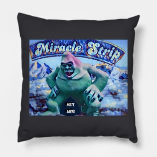 Miracle Strip: Abominable Snowman Pillow