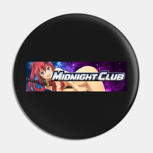 car slap stickers Midnight Club Girl Pin