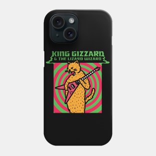 King Gizzard Lizard Wizard // Angry Cat Phone Case