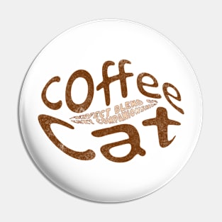 Coffee cat Pin