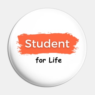 Student for Life Pin