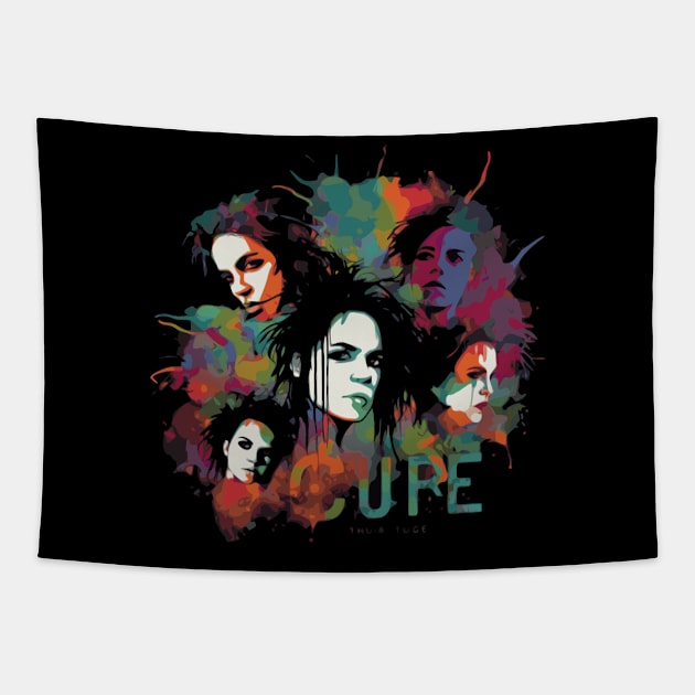 Face of cure Tapestry by Pixy Official