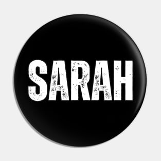 Sarah Name Gift Birthday Holiday Anniversary Pin