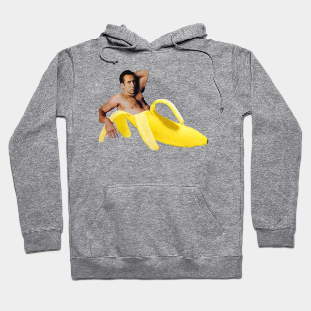 banana yellow sweatshirt