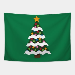 Felt Christmas Tree Tapestry