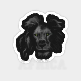 African Lion Magnet