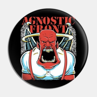 AGNOSTIC FRONT BAND Pin