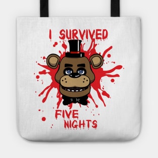 I survived five nights Tote