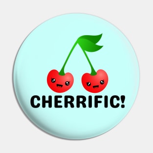 Cherrific! - Cherry Pun Pin