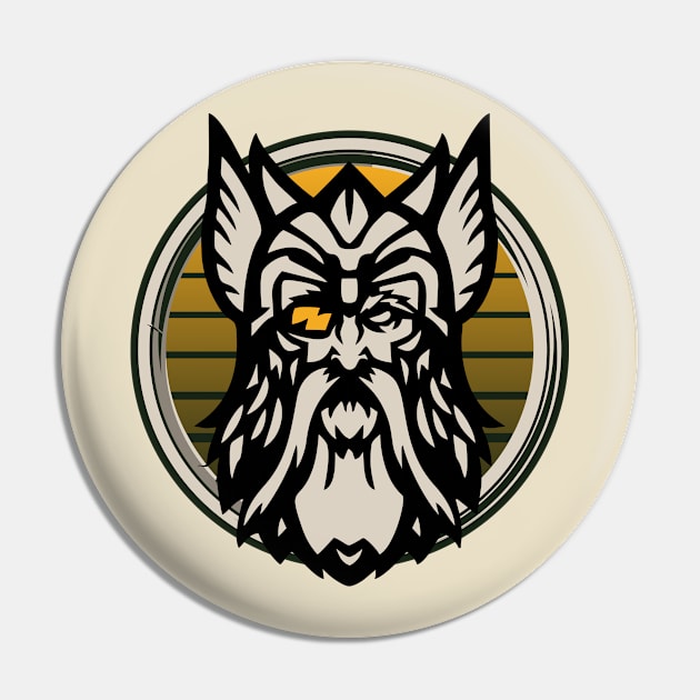 Odin Pin by Happy Asmara