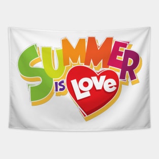 Summer Is Love Tapestry