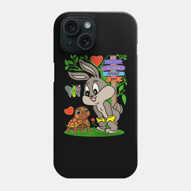 The tortoise and the hare Phone Case by SaBa Store