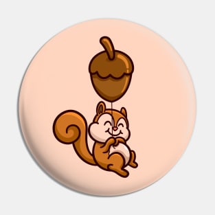 flying squirrel with peanut balloons Pin