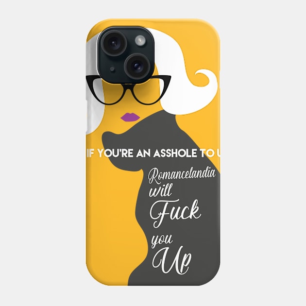 Romancelandia - Woman Phone Case by MemeQueen