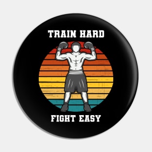 Man Kickboxer Man Muay Thai Pin