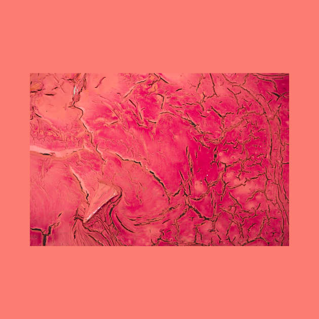 Hot pink etched texture by textural