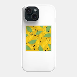 Banana seamless pattern Phone Case