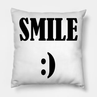 colon smile Pillow