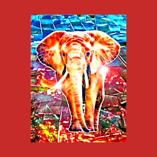 Elephant in Colors T-Shirt