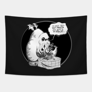 Pasta Cthulu Tapestry