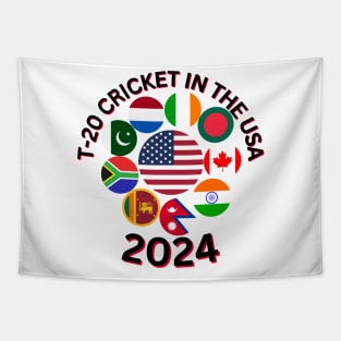 T-20 Cricket in the USA Tapestry