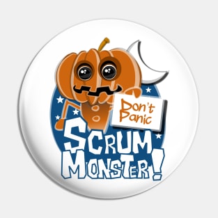 Agile Scrum Monster Pin