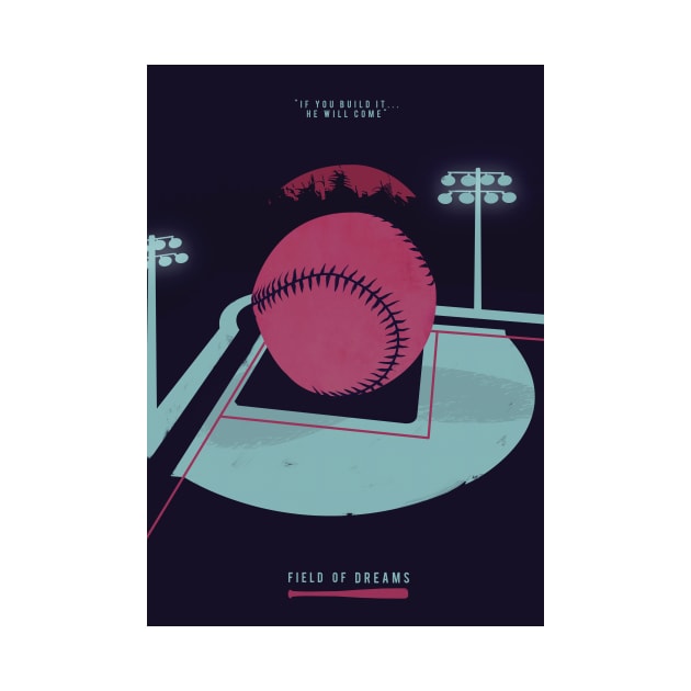 Field of Dreams film print by Phil Shelly Creative