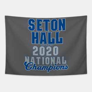 Seton Hall NCAA 2020 Champs Tapestry