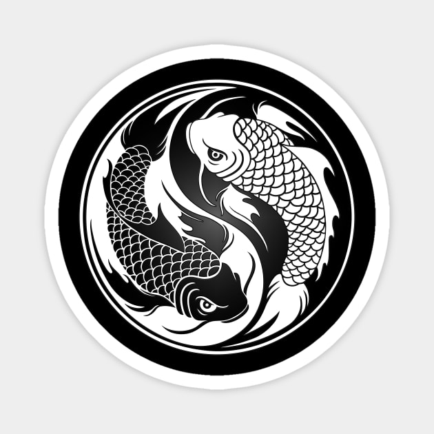 Yin-Yang Koi Fish