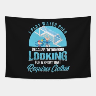 Funny Waterpolo Gift Tapestry