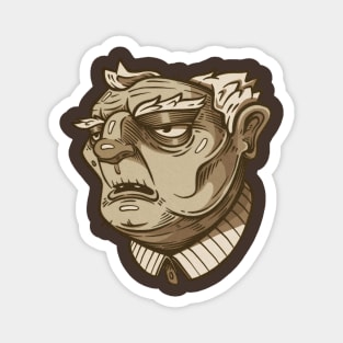 Grumpy Oldtimer Magnet