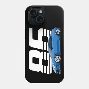 stanced gr86 neptune blue - 326 brz Phone Case