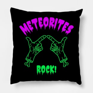 Meteorite Collector "Meteorites Rock!" Meteorite Pillow