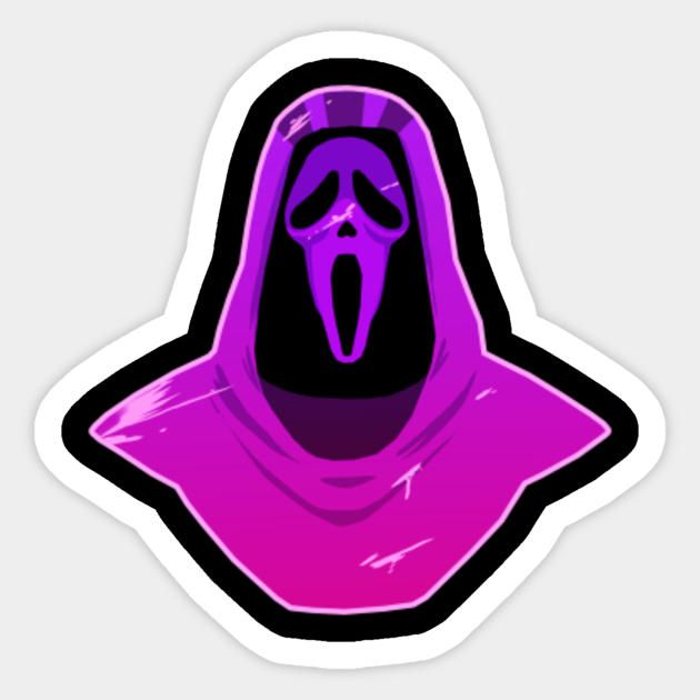 Ghost Face Purple Silhouette Dead By Daylight Dead By Daylight Sticker Teepublic Not sure about the flare, but since everyone else is doing it. ghost face purple silhouette dead by daylight