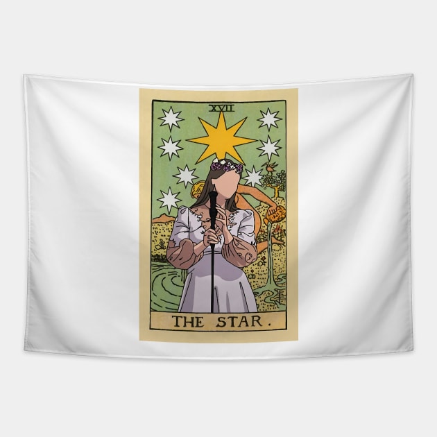 the-star Lana Tapestry by claudia-stone