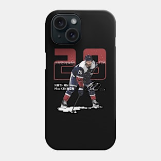 Nathan MacKinnon Colorado Outline Phone Case