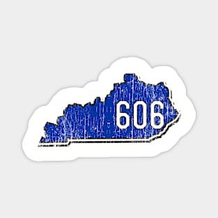 Kentucky 606 Area Code Magnet