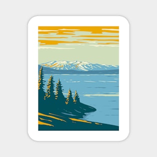 Scenic Digital Artwork Painting Magnet