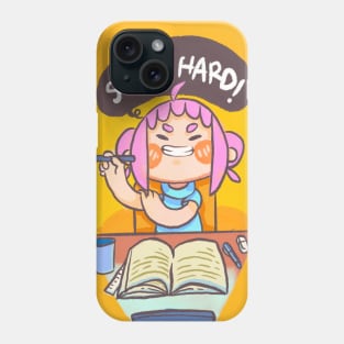 Study Hard Phone Case