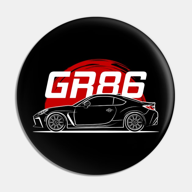 JDM GR86 Pin by GoldenTuners