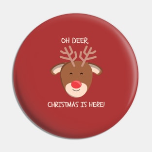 Oh deer, Christmas is here! Pin